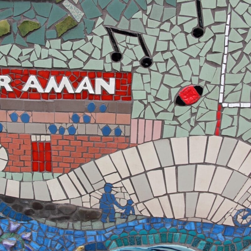 Community Mural - Tile Making Workshop