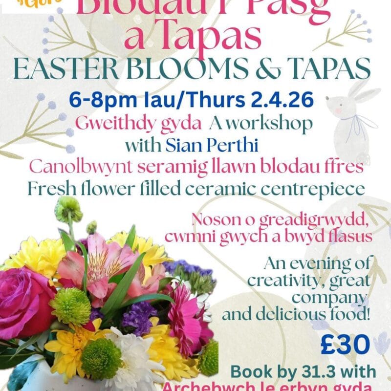 Easter Blooms and Tapas